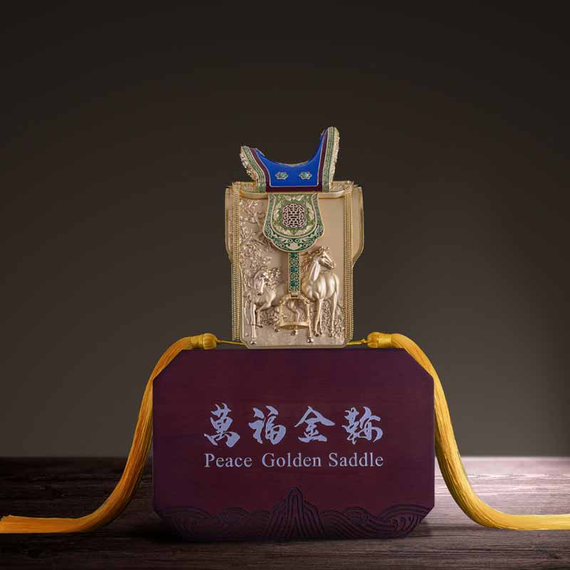 鞍马文化|《成吉思汗金马鞍》《万福金鞍》