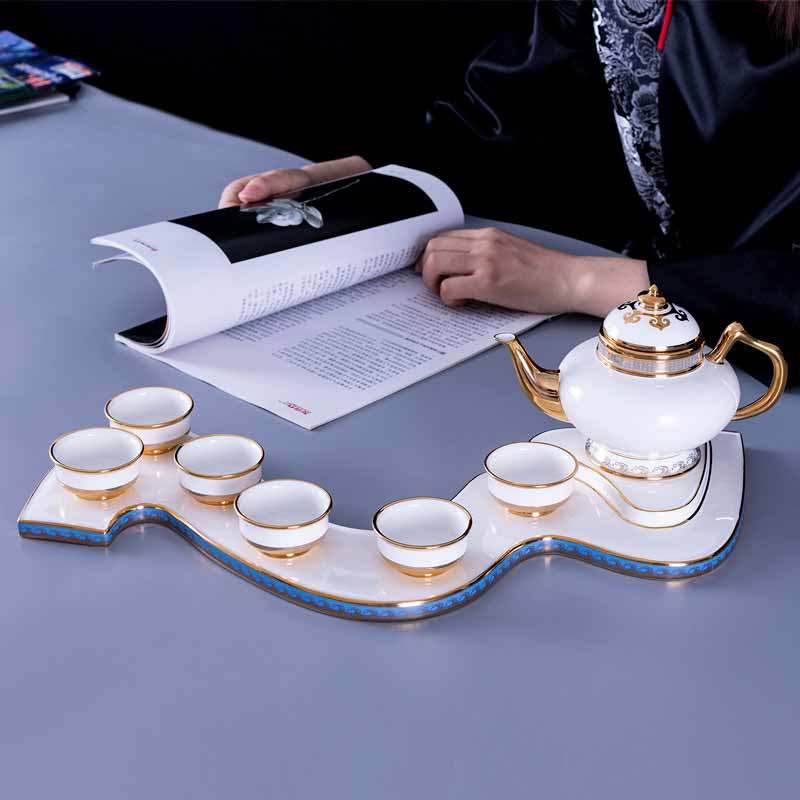 邂逅一杯美好|草原长河茶具套装